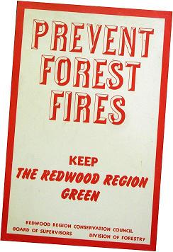 Fire prevention propaganda from the 1950s [Credit_Steve Norman]